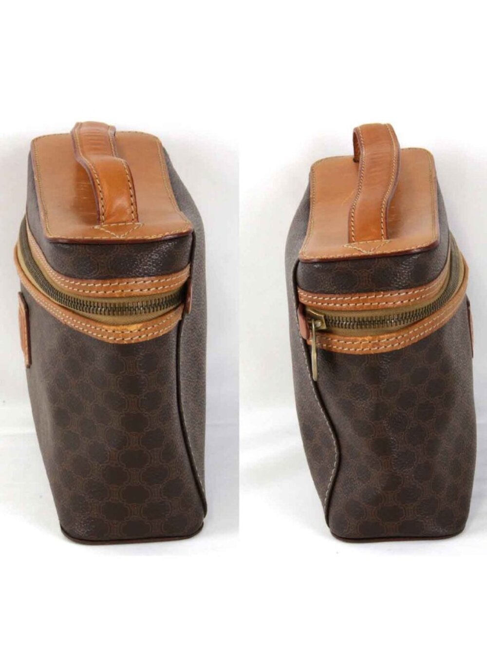 Celine Handbag Leather Brown - Picture 3 of 10